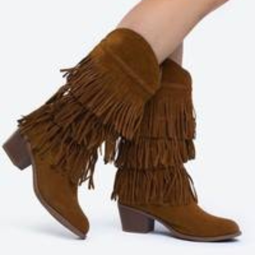 Fun Fringe Boots